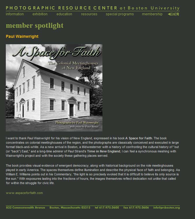 PRC Members' Spotlight June 2010